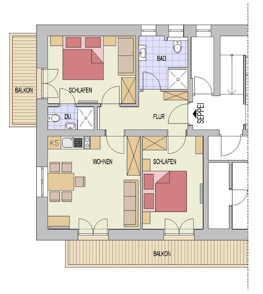 Apartment Feriennest Leitner